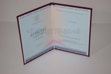 Аттестат За 11 Класс 2022г Золото СпецБланк во Владивостоке