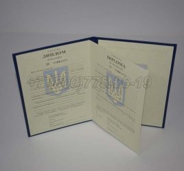 Диплом Бакалавра Украины 1996г во Владивостоке