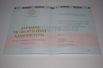 Диплом Адъюнктуры 2024г во Владивостоке
