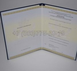 Диплом о Переподготовке 2023г РУДН во Владивостоке