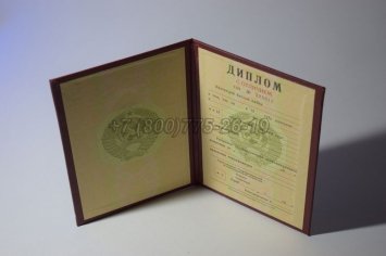 Красный Диплом о Высшем Образовании Советского Союза 1995г во Владивостоке