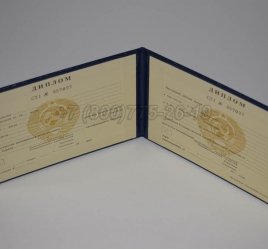 Диплом Техникума Киргизской ССР во Владивостоке