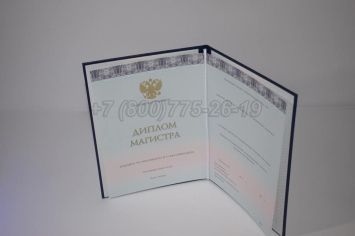 Диплом Магистра 2025г ООО "Знак" во Владивостоке