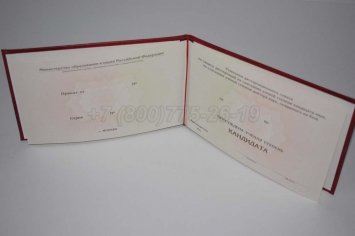 Диплом Кандидата Наук 2021г во Владивостоке