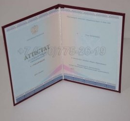 Аттестат За 11 Класс 2021г Золото СпецБланк во Владивостоке