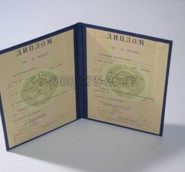 Диплом о Высшем Образовании Украинской ССР во Владивостоке